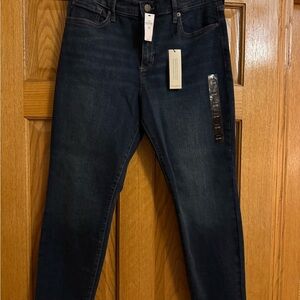 Banana Republic Women's Deep Indigo Vintage Stretch Skinny Jeans